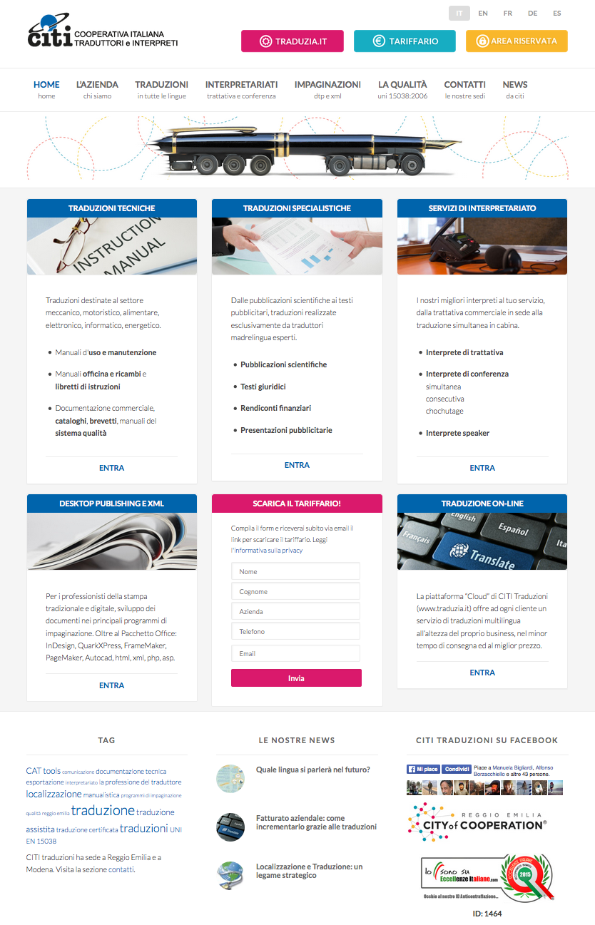 sito web citi soc coop